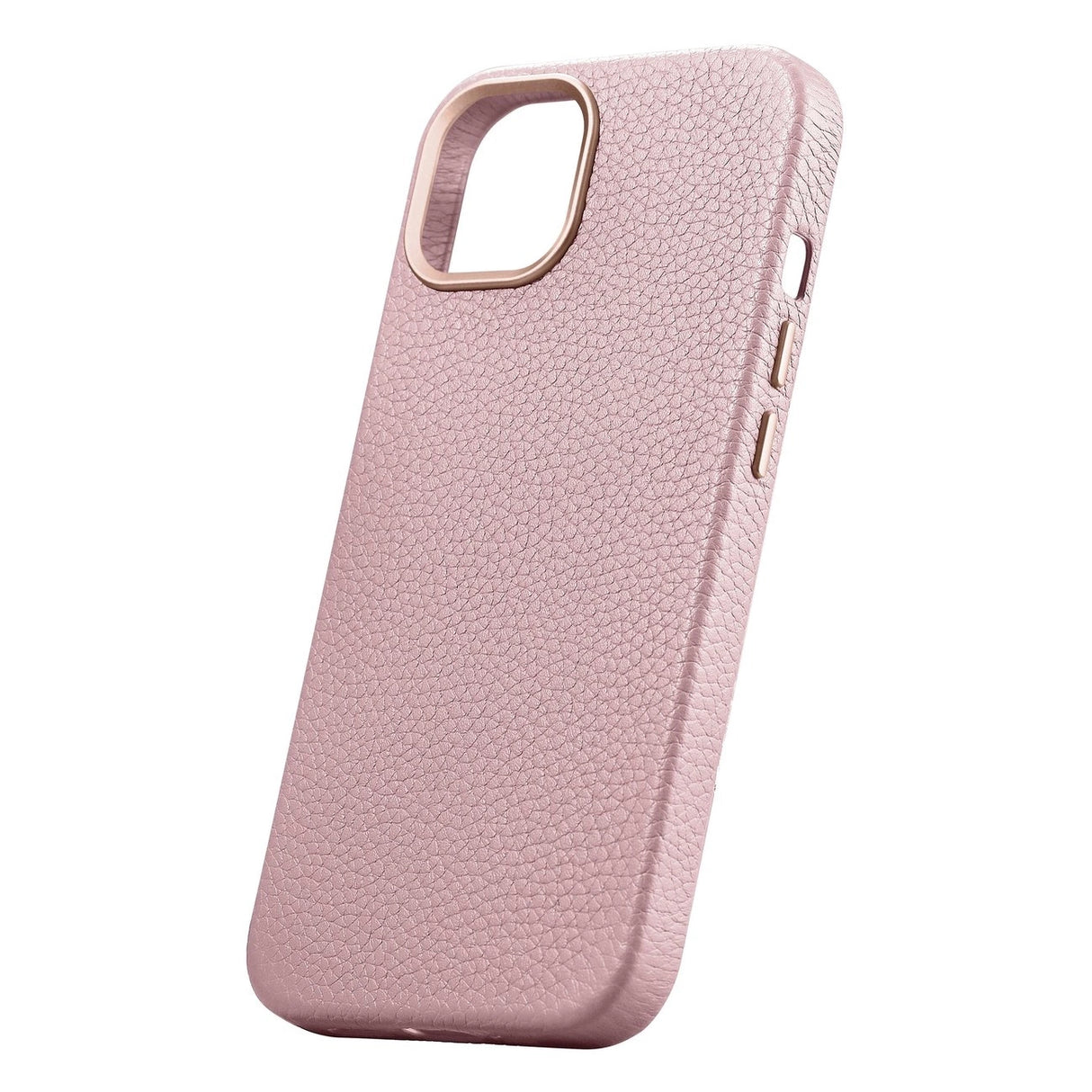 iCarer Litchi Premium Ledder Case iPhone 14 Plus Magnetisk Ledder Case med MagSafe Pink (WMI14220711-PK)