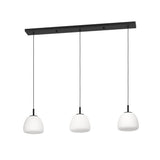 Eglo Balmes 3L sort/opal langbordspendel