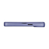 iCarer CE Premium læder Folio Case iPhone 14 Pro Magnetisk Flip læder Folio Case MagSafe Light Purple (WMI14220714-LP)