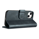 iCarer Oil Wax Wallet Case 2in1 Cover iPhone 14 Plus Anti-RFID Læder Flip Case Blå (WMI14220723-BU)