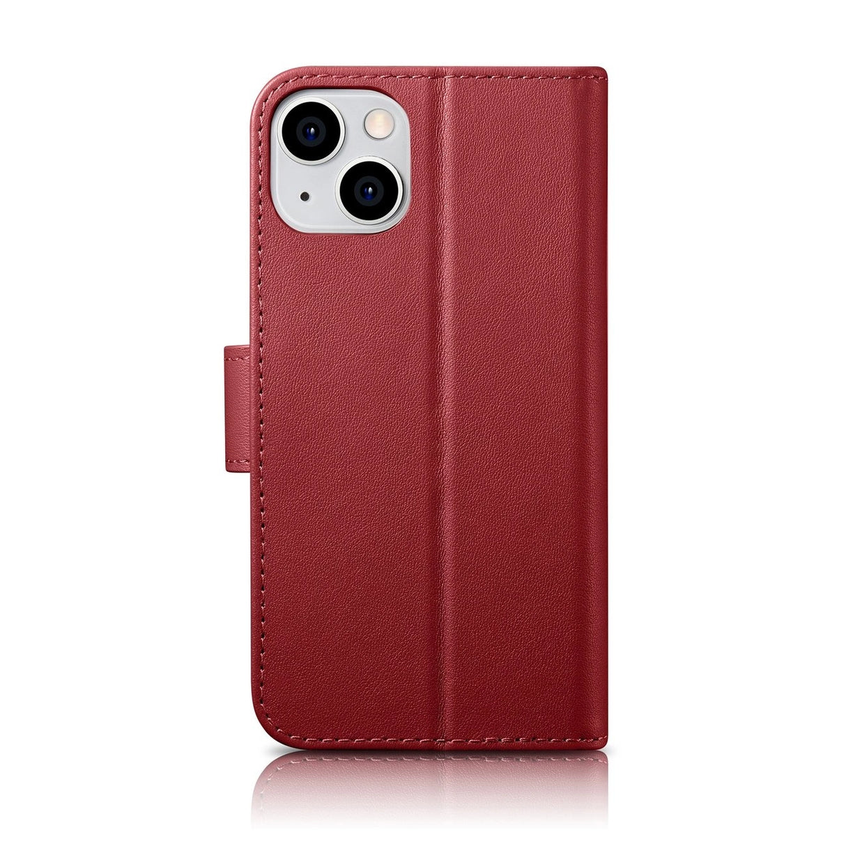iCarer Wallet Case 2in1 Cover iPhone 14 Plus Anti-RFID Læder Flip Cover Red (WMI14220727-RD)