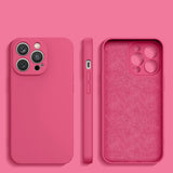 Silikonfoder iPhone 14 Plus silikonfoder fuchsia