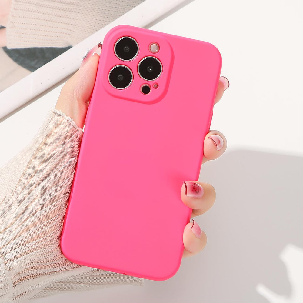 Silikonfoder iPhone 14 Plus silikonfoder fuchsia