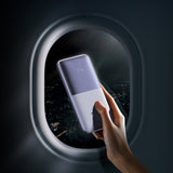 Baseus Bipow Pro Power Bank 10000mAh 20W Purple med USB Type A - USB Type C 3A 0.3m Kabel (PPBD040205)