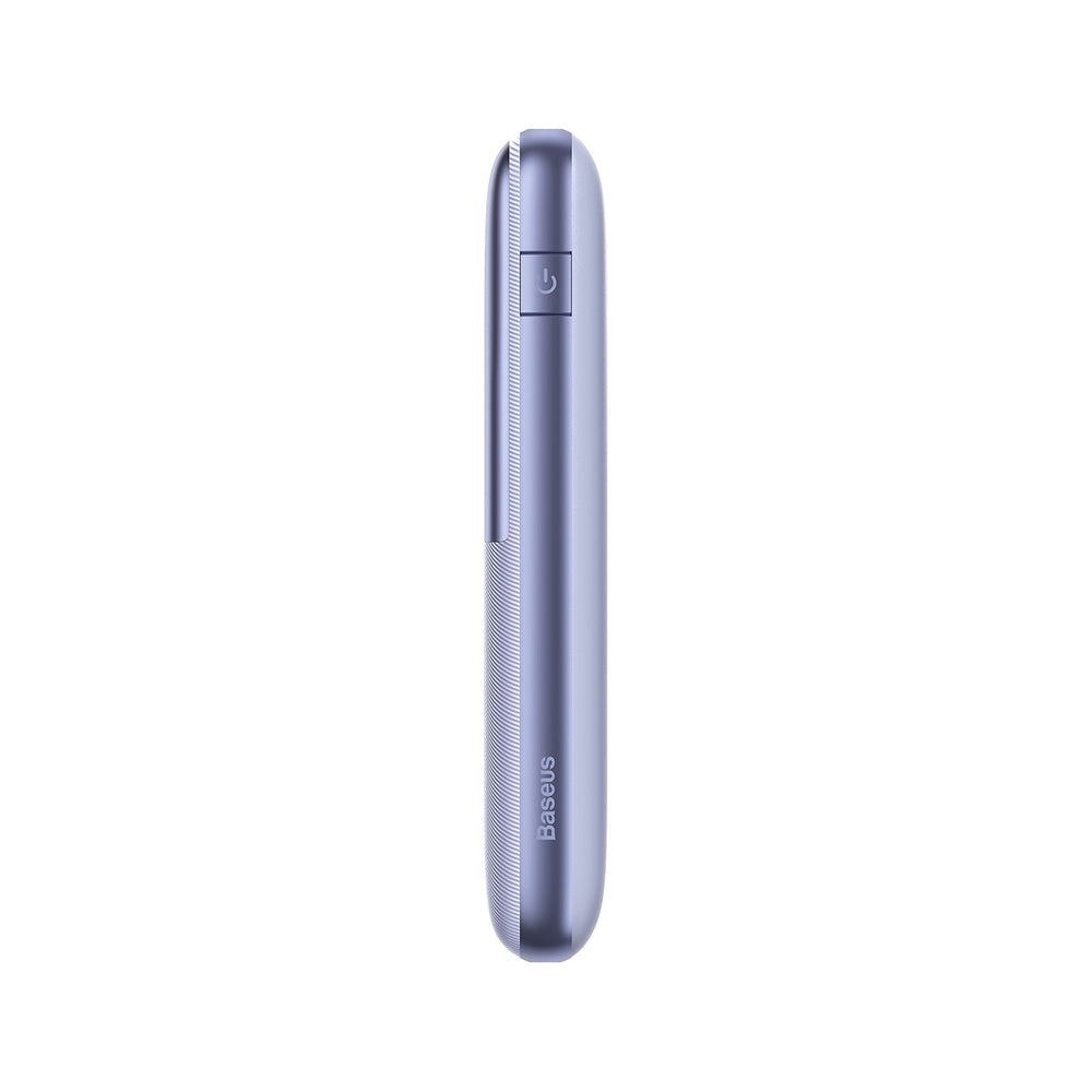 Baseus Bipow Pro Power Bank 10000mAh 20W Purple med USB Type A - USB Type C 3A 0.3m Kabel (PPBD040205)