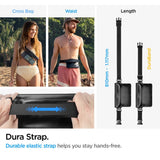 Spigen Aqua Shield A620 Vandtæt hoftepose IPX8 - sort