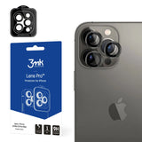 Kameraglas til iPhone 13 Pro Max / 13 Pro 9H til 3mk Lensbeskyttelse Pro-serien Lens - Grå