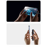 Baseus Magnetisk Bracket Powerbank 10000mAh 20W med MagSafe - mørkblå + USB-C-kabel 60W 0,5m