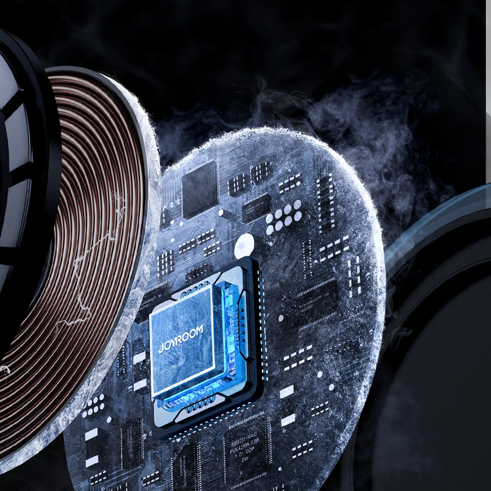 Joyroom biltelefonholder med 15W Qi-induktiv oplader (MagSafe-kompatibel) til luftventil, sølv (JR-ZS291)