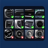 Joyroom biltelefonholder med 15W Qi-induktiv oplader (MagSafe-kompatibel) til luftventil, sølv (JR-ZS291)