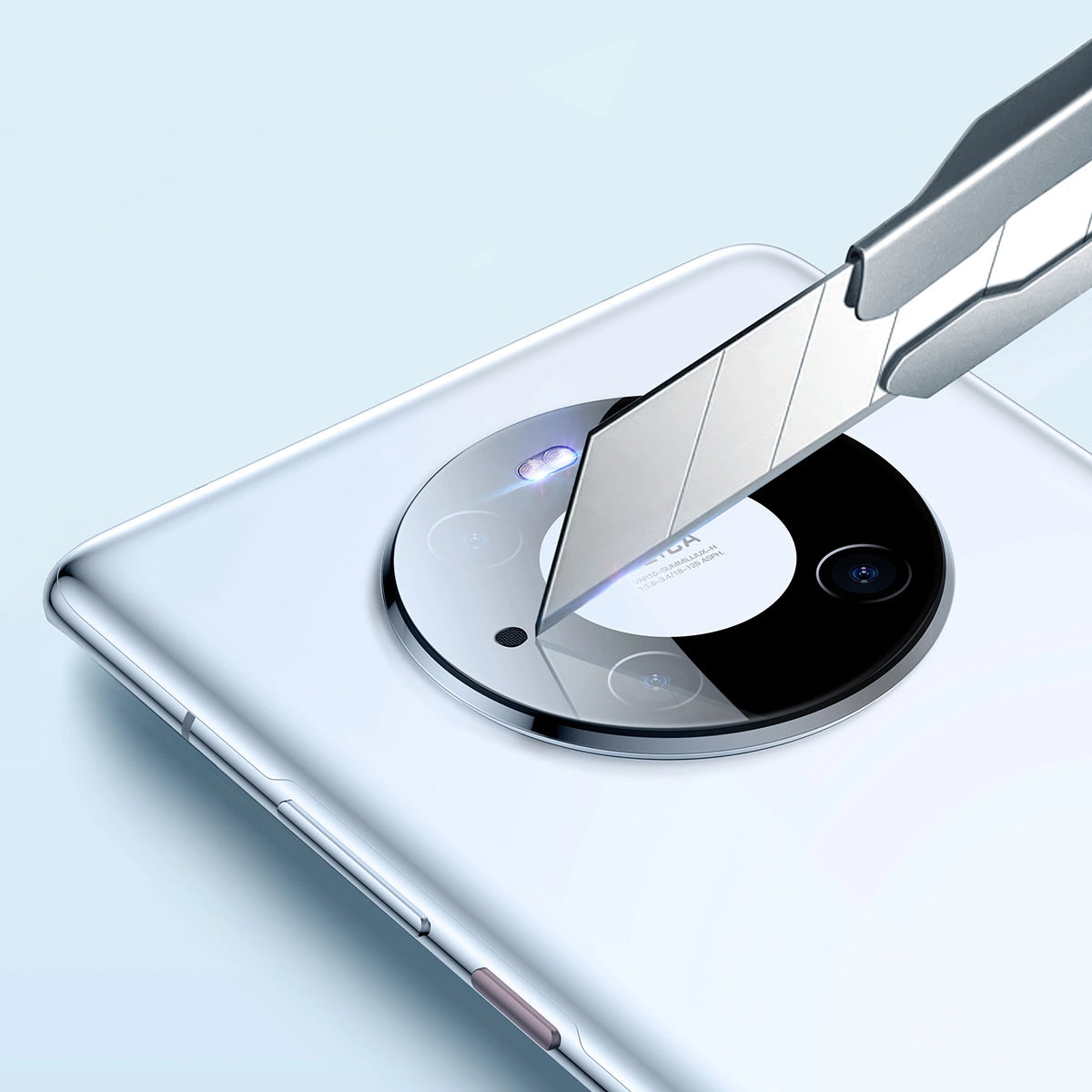 Baseus Huawei Mate 40 Pro Camera Film 0,3 mm (2 stykker) gennemsigtig + rengøringsset (SGQK000502)