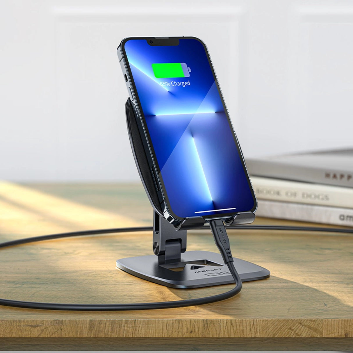 Acefast foldable stand / telefon holder grå (E13)