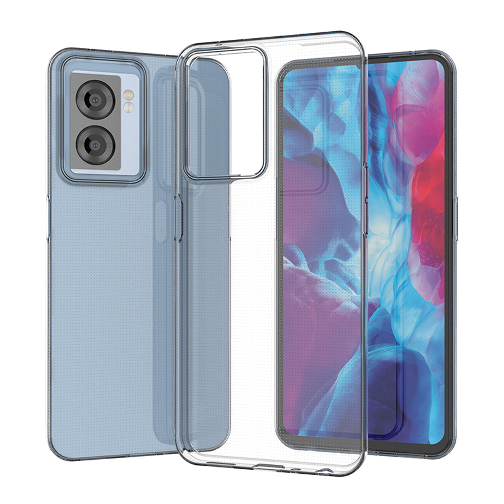 Ultra Clear 0.5mm Case til Oppo A57 5G / A57 / A77 5G / A77 / K10 5G, Realme V23 5G / Narzo 50 5G / Q5i 5G Tynt omslag Transparent