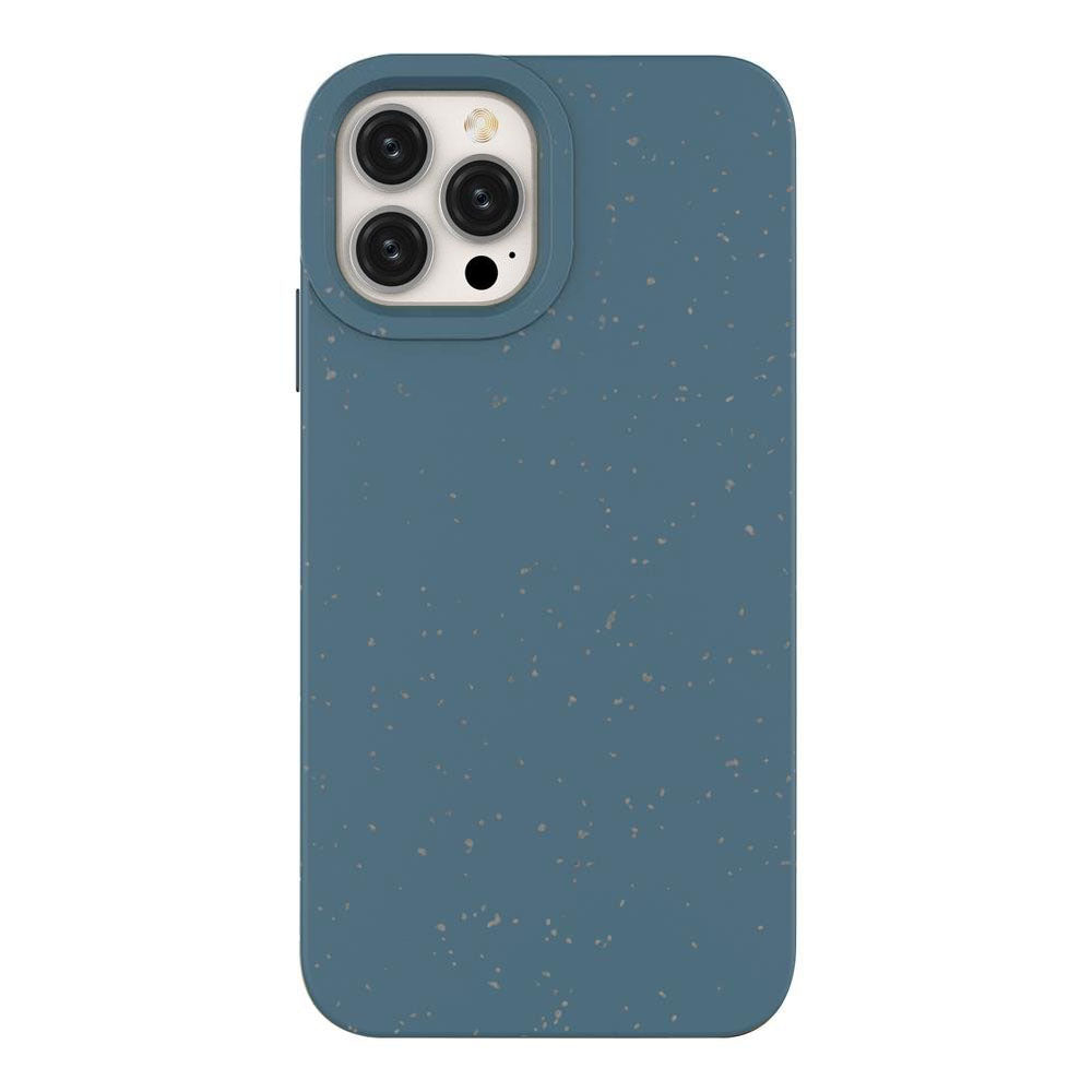 Eco Case til iPhone 14 Plus silikone nedbrydeligt dække marineblå