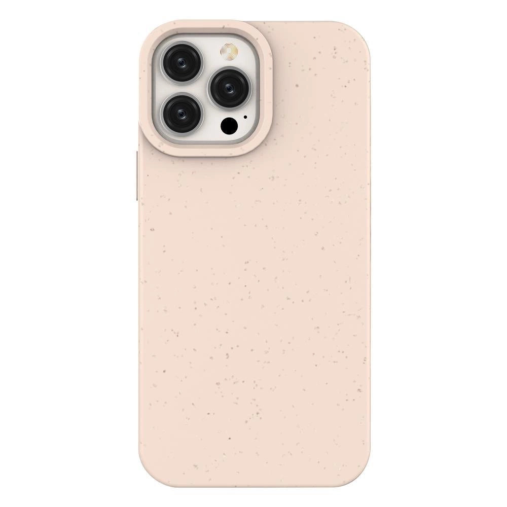 Eco Case til iPhone 14 Plus silikone nedbrydeligt dække pink