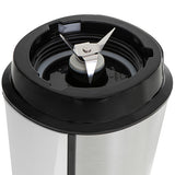 Adler AD 4081 blender 0,57 L Sportsblender 800 W Sort, Rustfrit stål, Gennemsigtig