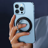 Joyroom kit multifunktionel magnetisk bilholder ring telefon støtte sort (JR-ZS294)