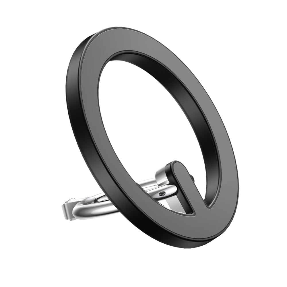 Joyroom kit multifunktionel magnetisk bilholder ring telefon støtte sort (JR-ZS294)
