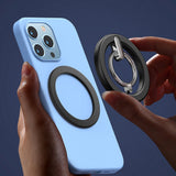 Joyroom kit multifunktionel magnetisk bilholder ring telefon støtte sort (JR-ZS294)
