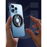 Joyroom kit multifunktionel magnetisk bilholder ring telefon støtte sort (JR-ZS294)