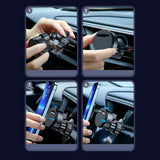Joyroom kit multifunktionel magnetisk bilholder ring telefon støtte sort (JR-ZS294)