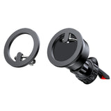 Joyroom kit multifunktionel magnetisk bilholder ring telefon støtte sort (JR-ZS294)