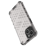 Honeycomb case til iPhone 14 pansret hybrid cover sort