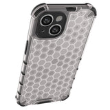 Honeycomb sag til iPhone 14 pansrede hybrid cover blå