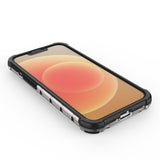 Honeycomb case til iPhone 14 Plus pansret hybrid cover sort