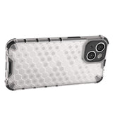 Honeycomb case til iPhone 14 Plus pansret hybrid cover sort