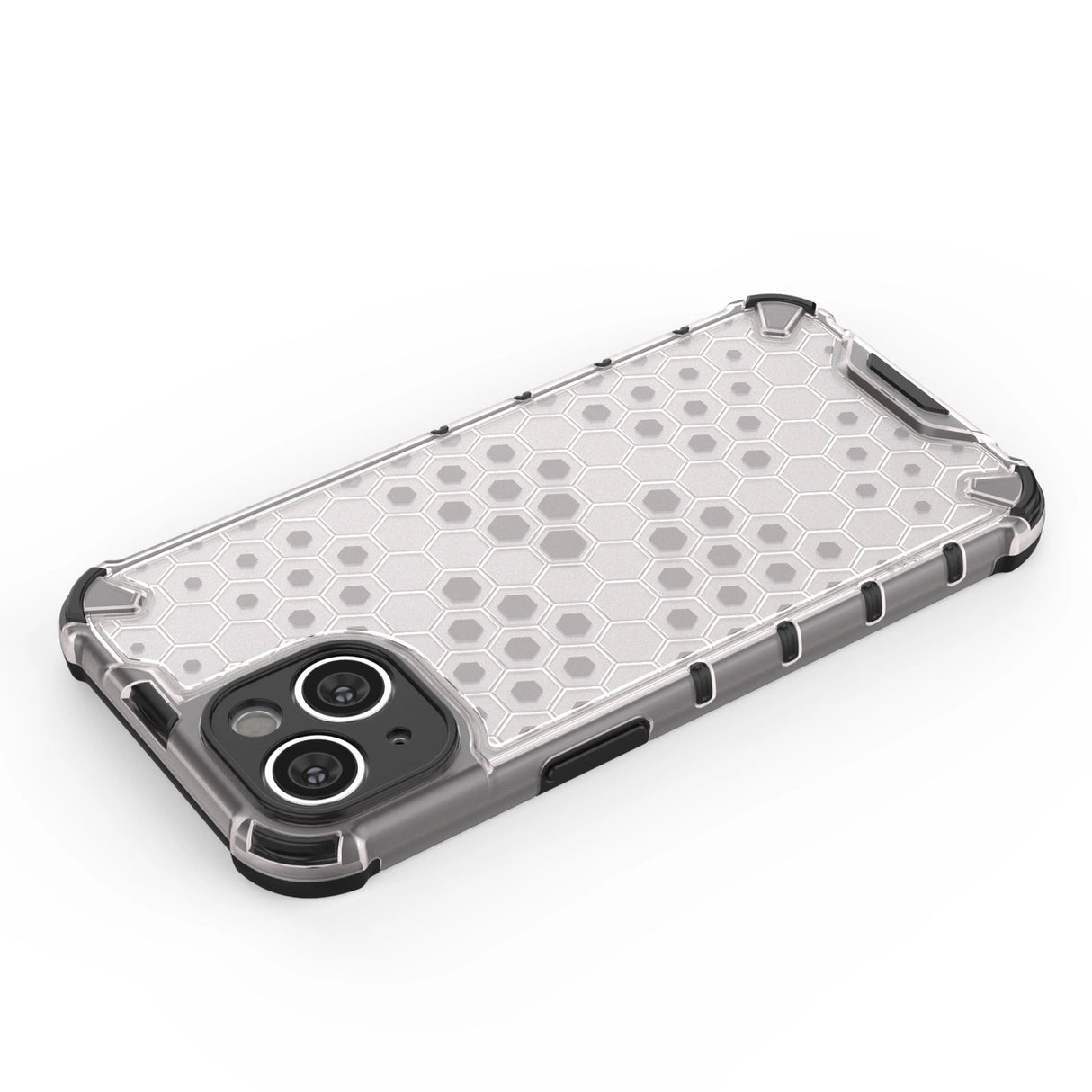 Honeycomb case til iPhone 14 Plus pansret hybrid cover blå
