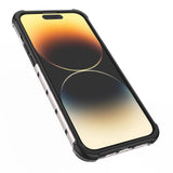 Honeycomb case til iPhone 14 Pro pansret hybrid cover sort