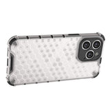 Honeycomb case til iPhone 14 Pro pansret hybrid cover sort