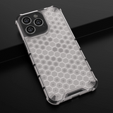 Honeycomb case til iPhone 14 Pro pansret hybrid cover sort