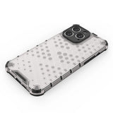 Honeycomb case til iPhone 14 Pro pansret hybrid cover sort