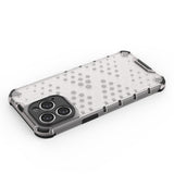 Honeycomb case til iPhone 14 Pro pansret hybrid cover blå