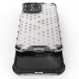 Honeycomb case til iPhone 14 Pro pansret hybrid cover blå