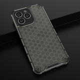 Honeycomb case til iPhone 14 Pro Max pansret hybrid cover sort