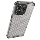 Honeycomb case til iPhone 14 Pro Max pansret hybrid cover blå