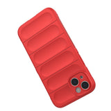 Magic Shield Case Case for iPhone 14 Plus fleksibelt pansret cover rød