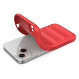 Magic Shield Case Case for iPhone 14 Plus fleksibelt pansret cover rød
