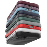 Magic Shield Case til iPhone 14 Plus elastisk pansret sag i burgundfarve