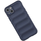 Magic Shield Case til iPhone 14 Plus elastisk pansret sag i burgundfarve