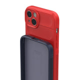 Magic Shield Case Case til iPhone 14 Plus fleksibelt pansret mørkblå omslag