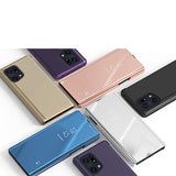 Clear View Case cover til Oppo Find X5 Pro cover med en flap sort