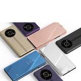 Clear View Case Case til Honor X9 / X9 5G / X30 / Magic4 Lite flip cover sort