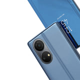 Clear View Case Case til Honor X7 / Honor Play 30 Plus flip cover sort