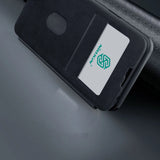 Nillkin Qin Leather Pro Case iPhone 14 Plus Camera Cover Holster Cover Flip Case Grøn