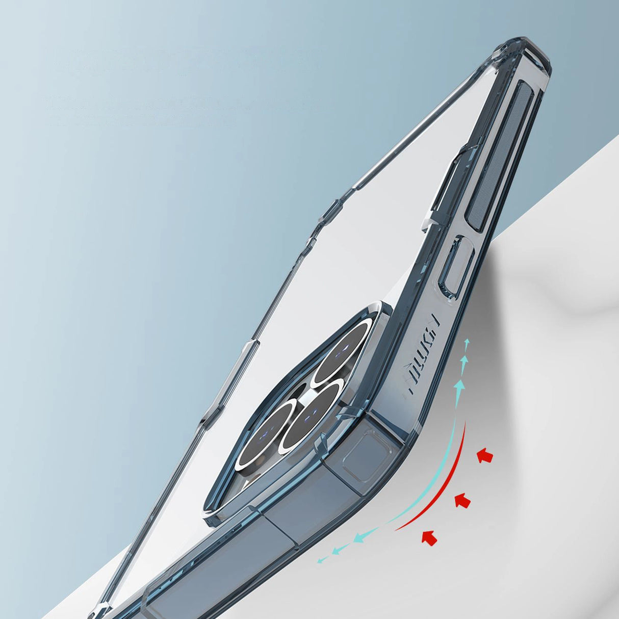 Nillkin Nature Pro case iPhone 14 Pro armored cover transparent cover