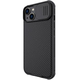 Nillkin CamShield Pro Magnetic Case iPhone 14 Plus Cover Camera Protector Black (med MagSafe)